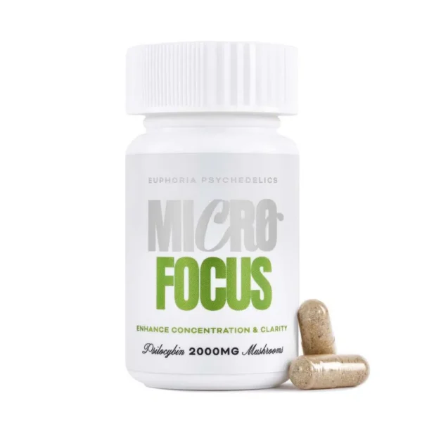 Euphoria Psychedelics – Micro Focus Capsules (2000mg)