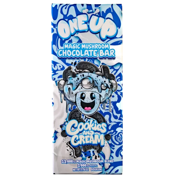 COOKIES AND CREAM MUSHROOM CHOCOLATE BAR-10 PACK - Image 2